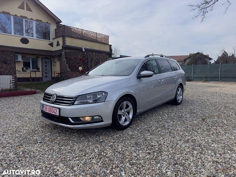 Second-hand VW Passat 105 CP (77 kW) 2013 Culoareargint Break