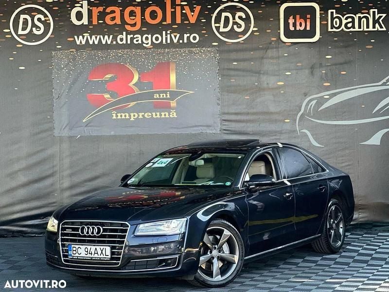 Culoarealbastru Utilizat 2014 Audi A8 Sport Berlinǎ | 20.999 EUR (Preț OK) - Imagine 1/4