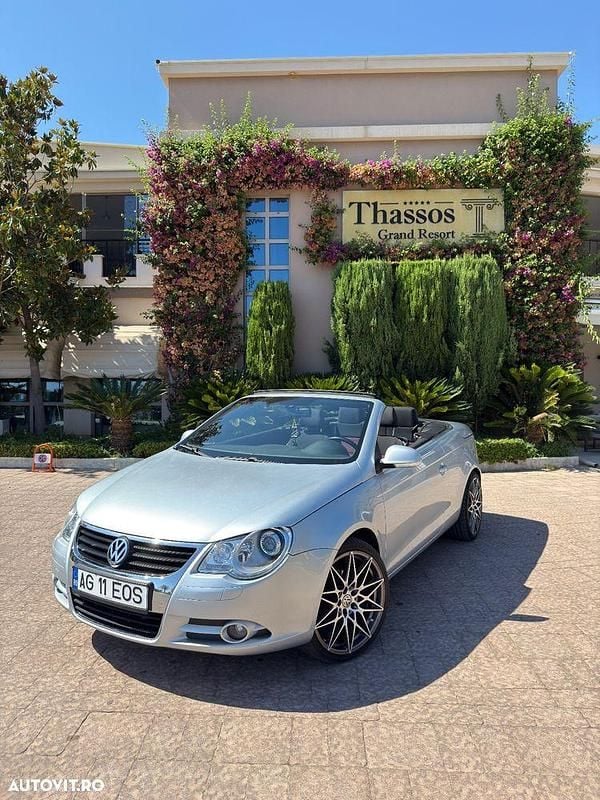 Argint Utilizat 2007 VW Eos Individual Cabrio | 5.490 EUR - Imagine 1/4