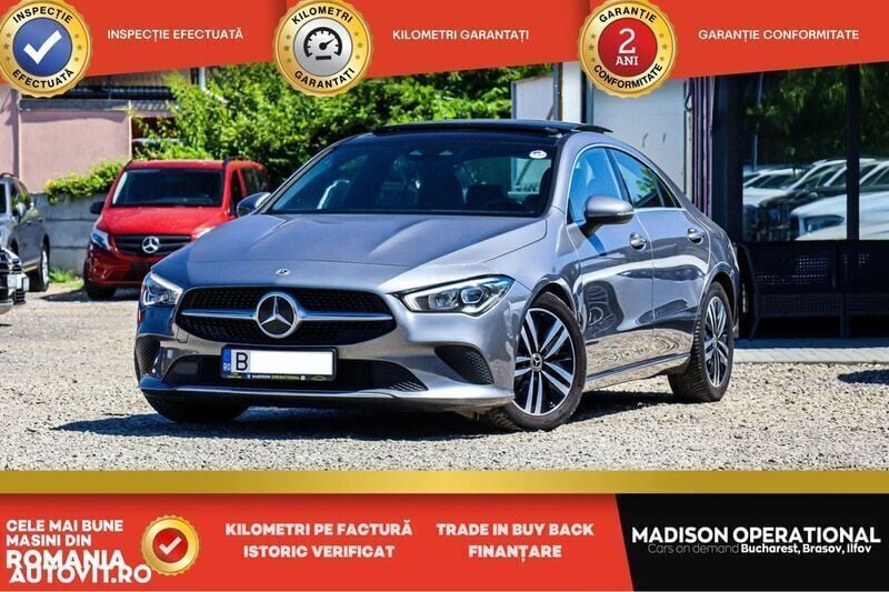 Gri Utilizat 2020 Mercedes CLA200 Coupe | 28.950 EUR - Imagine 1/4