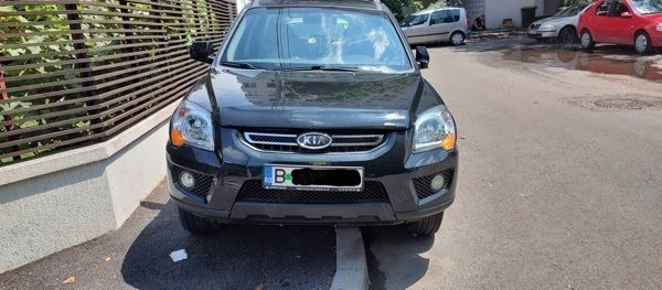 Negru Utilizat 2008 Kia Sportage SUV | 7.500 EUR - Imagine 1/4