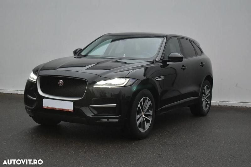 Second-hand Jaguar F-Pace R-Sport 300 CP (220 kW) 2016 Negru SUV