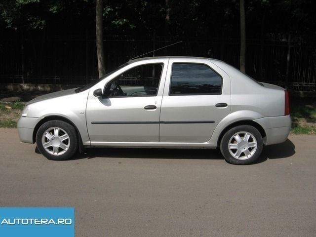 Second-hand Dacia Logan 90 CP (66 kW) 2005 Gri metalizat Berlinǎ