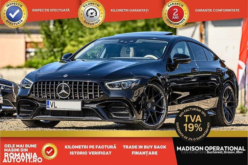 Culoarenegru Utilizat 2020 Mercedes AMG GT 4-Door Coupe AMG Coupe | 60.550 EUR - Imagine 1/4