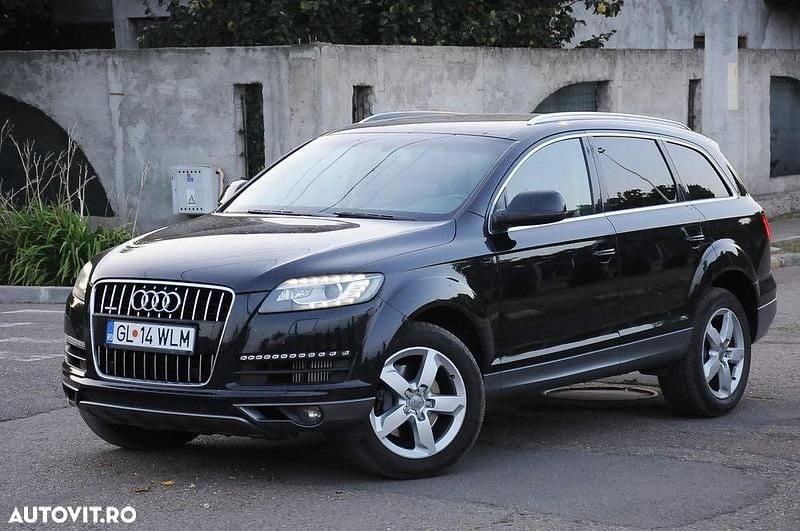 Culoarenegru Utilizat 2013 Audi Q7 SUV | 12.500 EUR (Super Preț) - Imagine 1/4