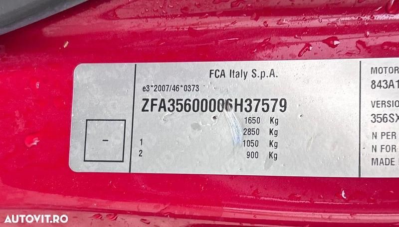 Second-hand Fiat Tipo Easy 95 CP (69 kW) 2017 Culoarerosu Berlinǎ