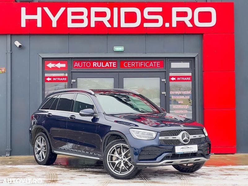Culoarealbastru Second-hand 2022 Mercedes GLC300e SUV | 42.989 EUR (Preț OK) - Imagine 1/4