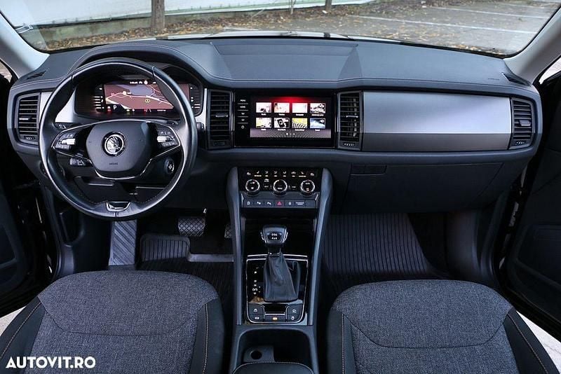 Second-hand Skoda Kodiaq SportLine 200 CP (147 kW) 2022 Culoarenegru SUV