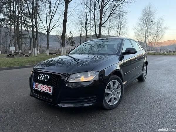 Negru Utilizat 2010 Audi A3 Hatchback | 4.400 EUR (Preț bun) - Imagine 1/4