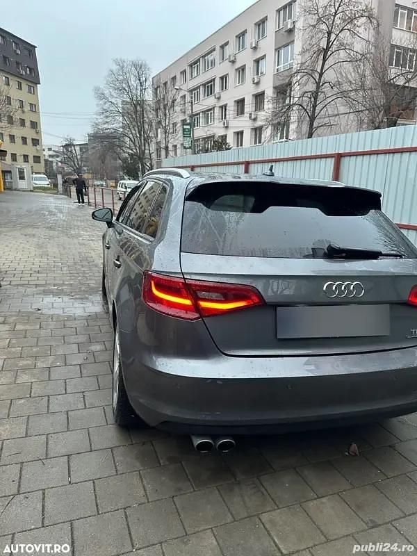 Second-hand Audi A3 Sportback 150 CP (110 kW) 2016 Gri Hatchback