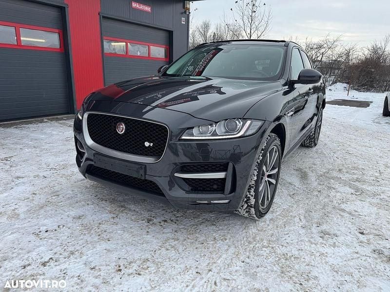 Culoaregri Utilizat 2018 Jaguar F-Pace R-Sport SUV | 16.500 EUR (Super Preț) - Imagine 1/4
