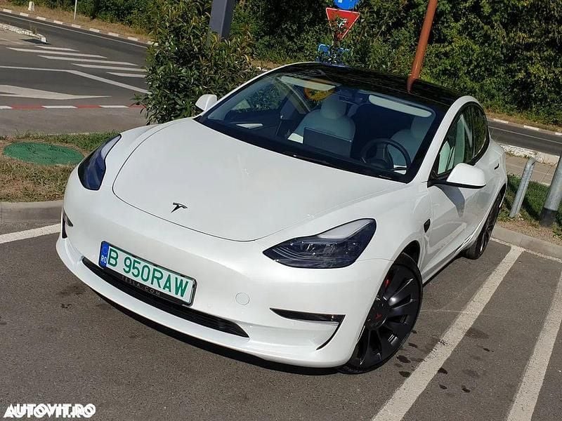 Alb Second-hand 2022 Tesla Model 3 Berlinǎ | 38.499 EUR (Preț OK) - Imagine 1/4