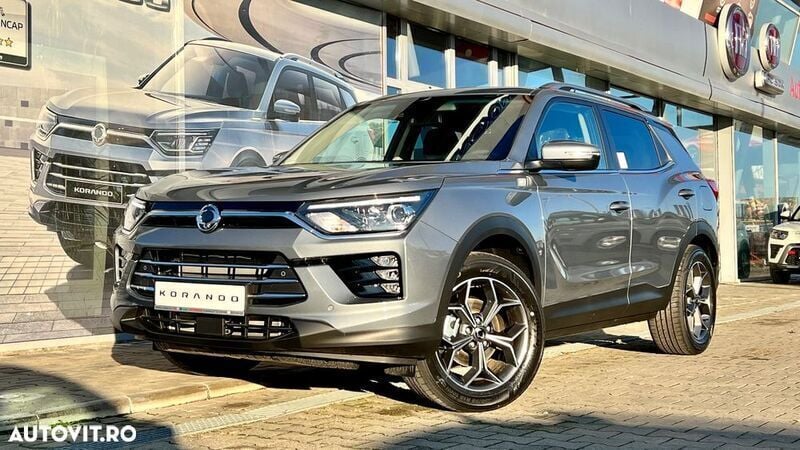 Gri Nouă 2024 Ssangyong Korando SUV | 21.990 EUR (Super Preț) - Imagine 1/4