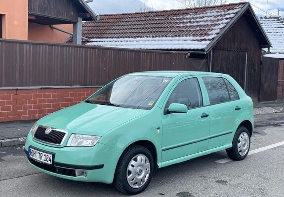 Second-hand Skoda Fabia 75 CP (55 kW) 2001 Verde Hatchback