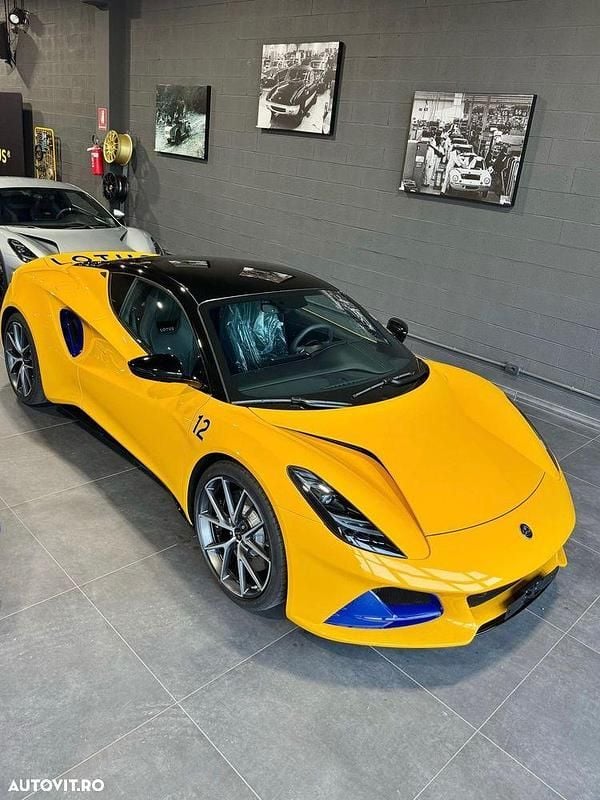 Culoaregalbeuriu Nouă 2025 Lotus Emira Coupe | 129.710 EUR - Imagine 1/4