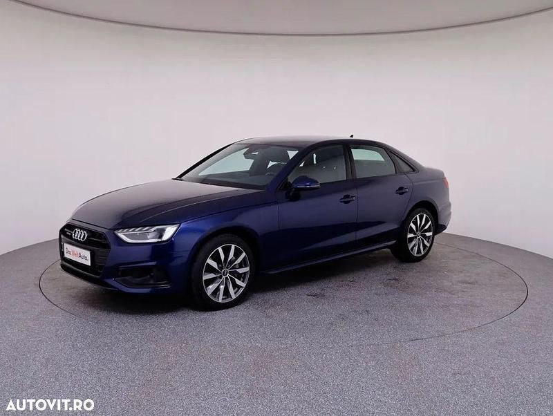 Culoarealbastru Utilizat 2022 Audi A4 Advanced Berlinǎ | 28.500 EUR (Preț OK) - Imagine 1/4