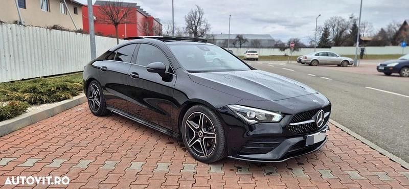 Culoarenegru Second-hand 2021 Mercedes CLA180 AMG line Berlinǎ | 24.600 EUR (Super Preț) - Imagine 1/4