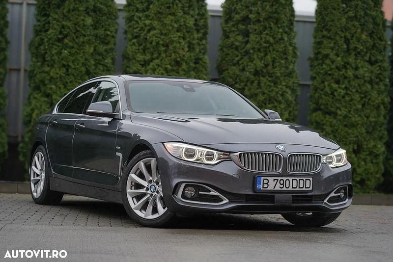 Gri Utilizat 2014 BMW 420 Gran Coupé Comfort Edition Coupe | 15.400 EUR (Scump) - Imagine 1/4