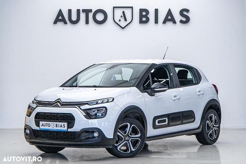 Culoarealb Utilizat 2022 Citroën C3 PureTech | 8.990 EUR (Preț OK) - Imagine 1/4