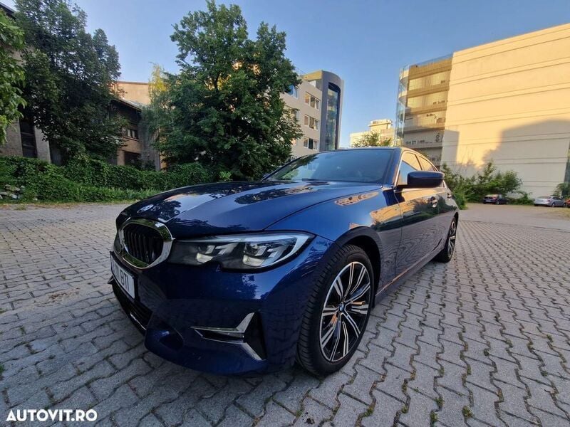 Albastru Utilizat 2021 BMW 320 Luxury Line Berlinǎ | 27.299 EUR (Preț OK) - Imagine 1/4