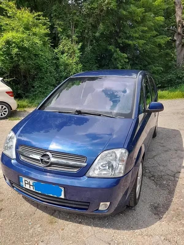 Albastru Utilizat 2005 Opel Meriva Cosmo Monovolum | 1.500 EUR (Preț bun) - Imagine 1/4