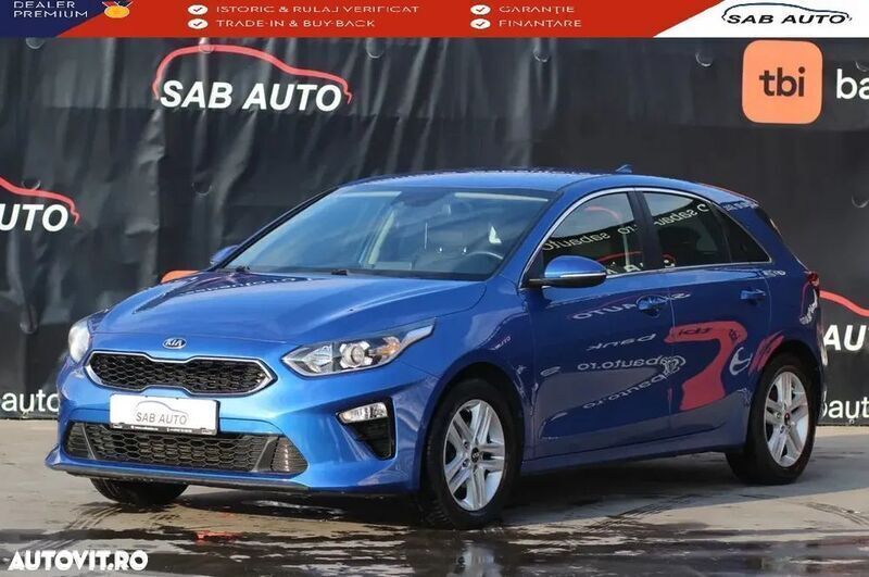 Albastru Utilizat 2019 Kia Ceed | 11.683 EUR (Puțin scump) - Imagine 1/4