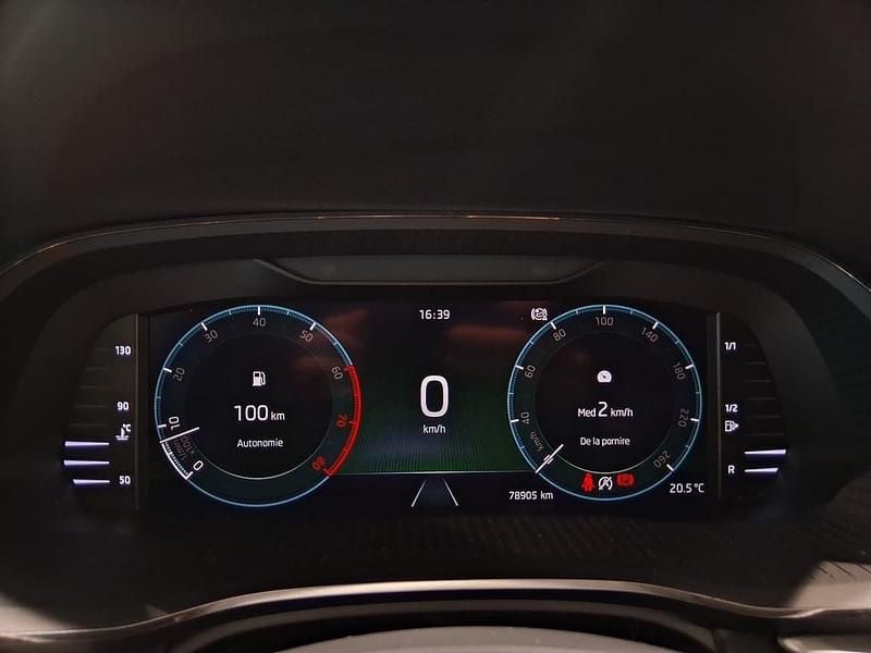 Second-hand Skoda Octavia Style 150 CP (110 kW) 2021 Albastru mediu  normal