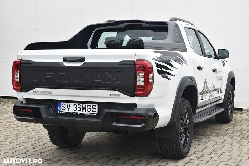 Second-hand Maxus T60 215 CP (158 kW) 2025 Culoarealb Pickup