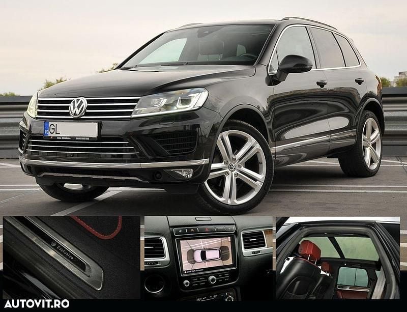Culoarenegru Utilizat 2017 VW Touareg Edition SUV | 21.990 EUR (Preț OK) - Imagine 1/4
