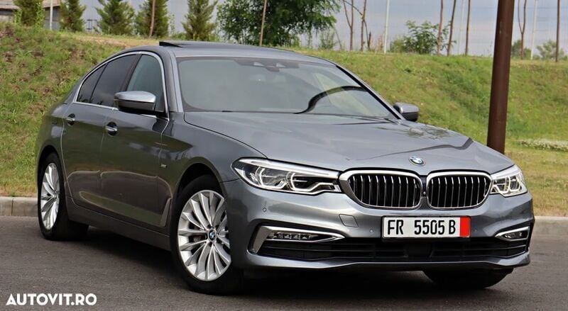 Gri Utilizat 2017 BMW 530 Berlinǎ | 21.500 EUR (Preț bun) - Imagine 1/4
