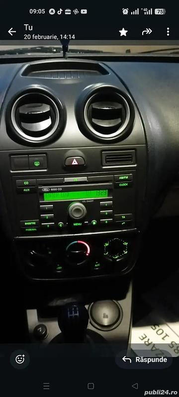 Second-hand Ford Fiesta 70 CP (51 kW) 2005 Hatchback