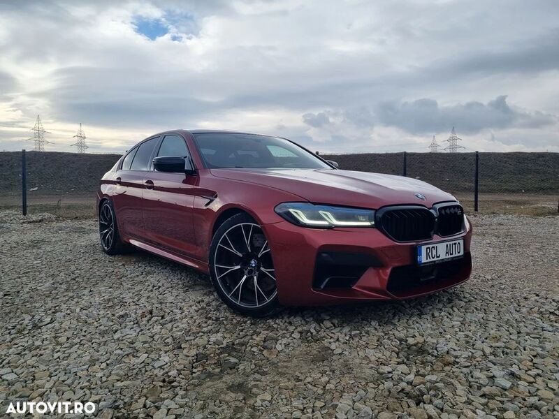 Rosu Utilizat 2021 BMW M5 Berlinǎ | 76.999 EUR - Imagine 1/4