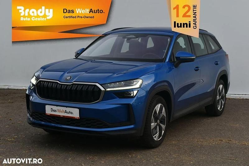 Albastru Utilizat 2024 Skoda Kodiaq Selection SUV | 44.299 EUR (Preț OK) - Imagine 1/4