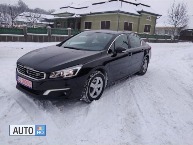 Negru Utilizat 2015 Peugeot 508 | 9.990 EUR (Scump) - Imagine 1/4
