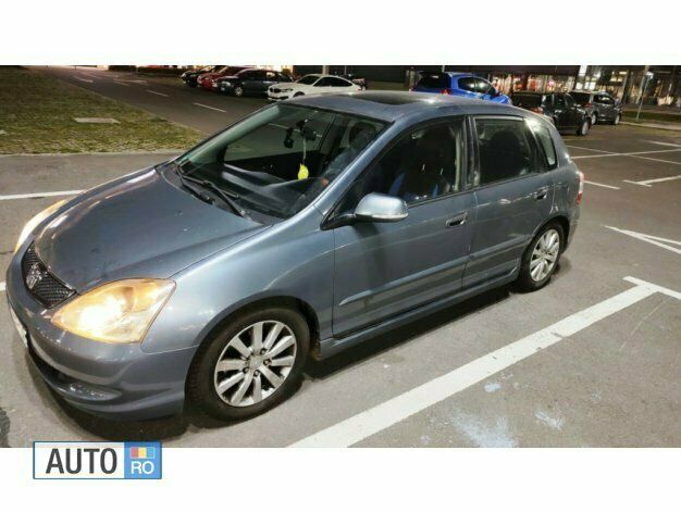 Second-hand Honda Civic 160 CP (117 kW) 2004 Gri Hatchback