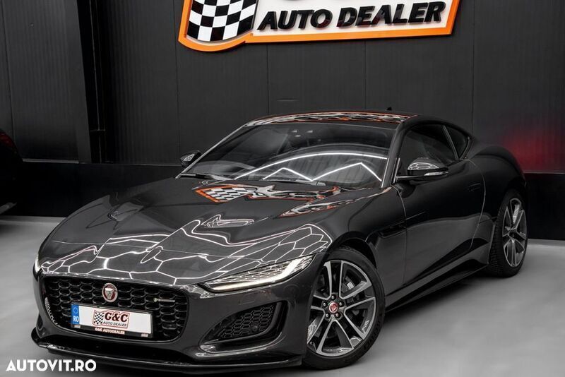 Gri Utilizat 2020 Jaguar F-Type R-Dynamic Coupe | 38.000 EUR - Imagine 1/4