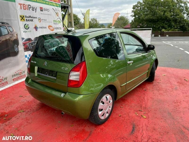 Second-hand Citroën C2 60 CP (44 kW) 2006 Verde Hatchback