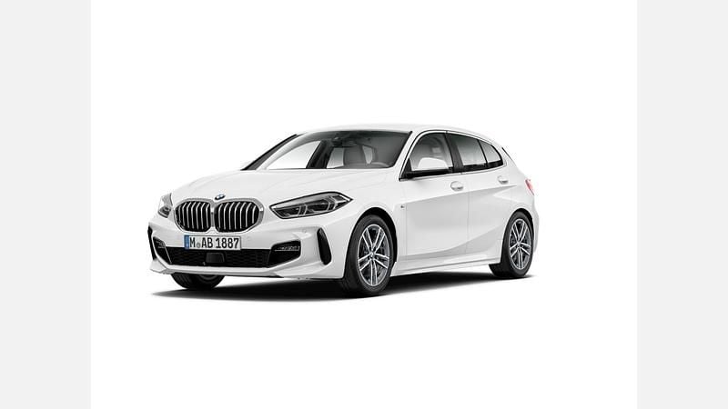 Alpine white 3 Utilizat 2023 BMW 118 M Sport Hatchback | 21.756 EUR (Preț bun) - Imagine 1/4