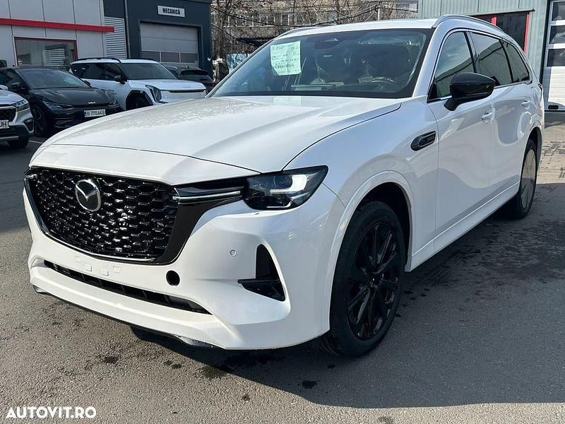 Alb Nouă 2024 Mazda CX-80 SUV | 59.940 EUR (Puțin scump) - Imagine 1/4