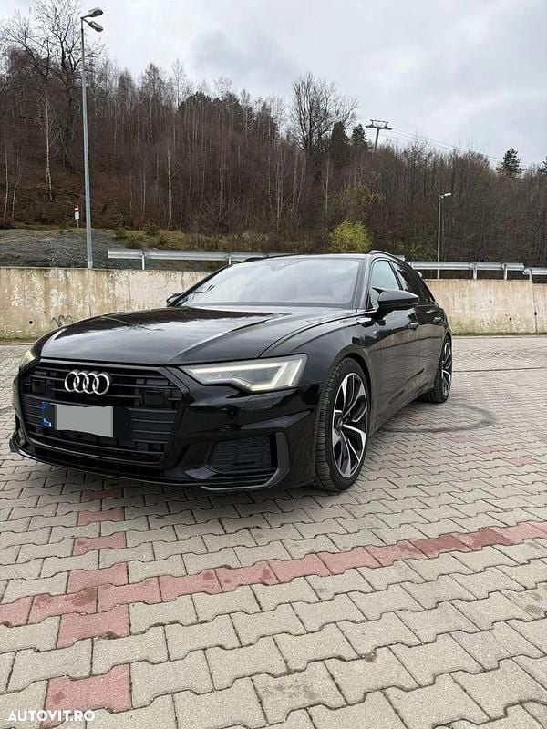 Culoarenegru Utilizat 2019 Audi A6 S-Line Break | 24.000 EUR (Super Preț) - Imagine 1/4