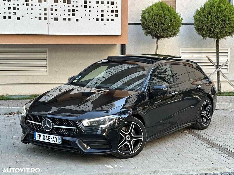 Negru Utilizat 2019 Mercedes CLA220 Berlinǎ | 17.500 EUR - Imagine 1/4