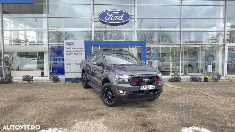 Culoarenegru Utilizat 2020 Ford Ranger Wildtrack Pickup | 31.200 EUR (Preț OK) - Imagine 1/4
