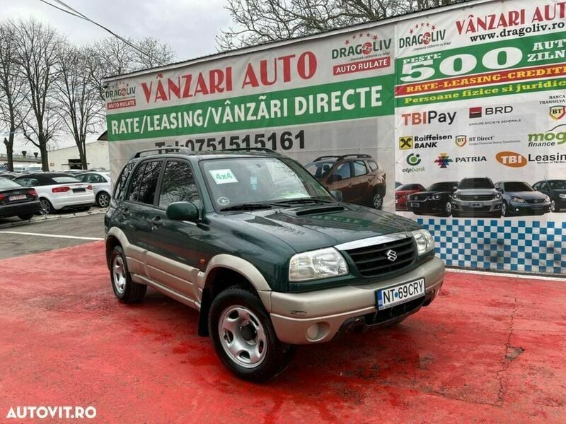 Second-hand Suzuki Grand Vitara 109 CP (80 kW) 2002 Verde SUV