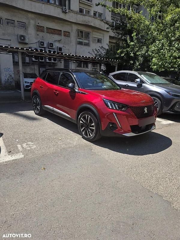 Culoarerosu Utilizat 2022 Peugeot e-2008 GT-line SUV | 23.000 EUR - Imagine 1/4