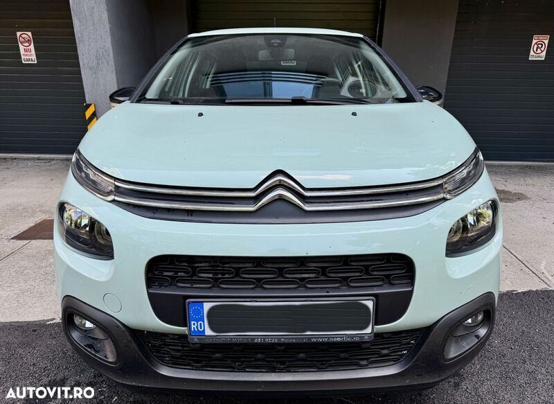 Verde Utilizat 2018 Citroën C3 Feel Hatchback | 7.950 EUR - Imagine 1/4