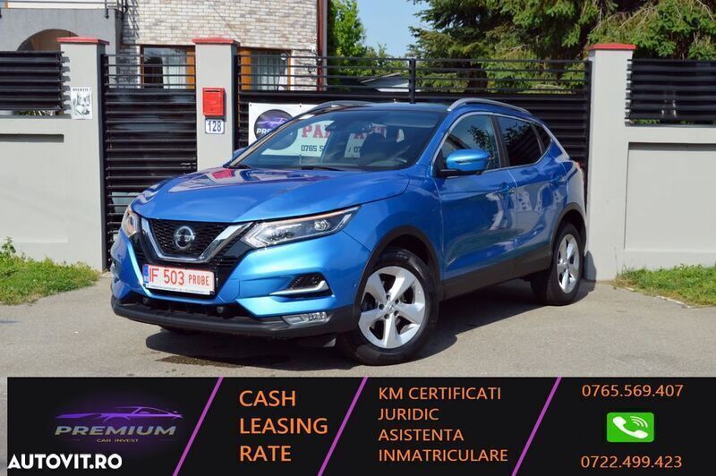 Albastru Utilizat 2019 Nissan Qashqai Tekna SUV | 15.850 EUR (Preț OK) - Imagine 1/4