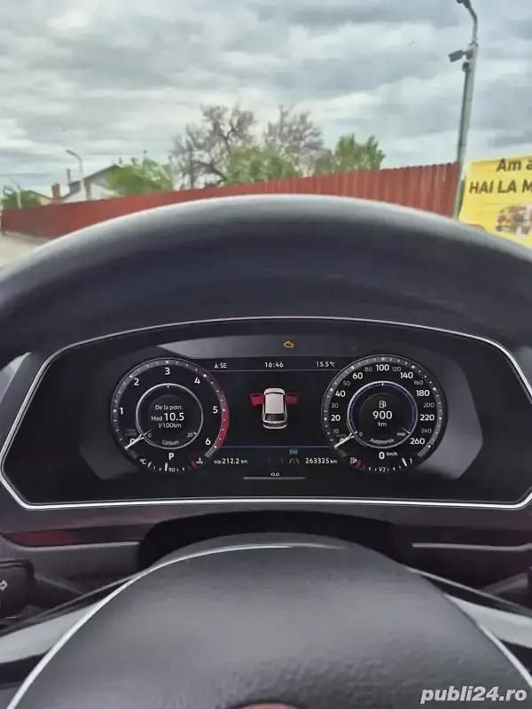 Negru Utilizat 2018 VW Tiguan Highline SUV | 15.900 EUR (Preț OK) - Imagine 1/4