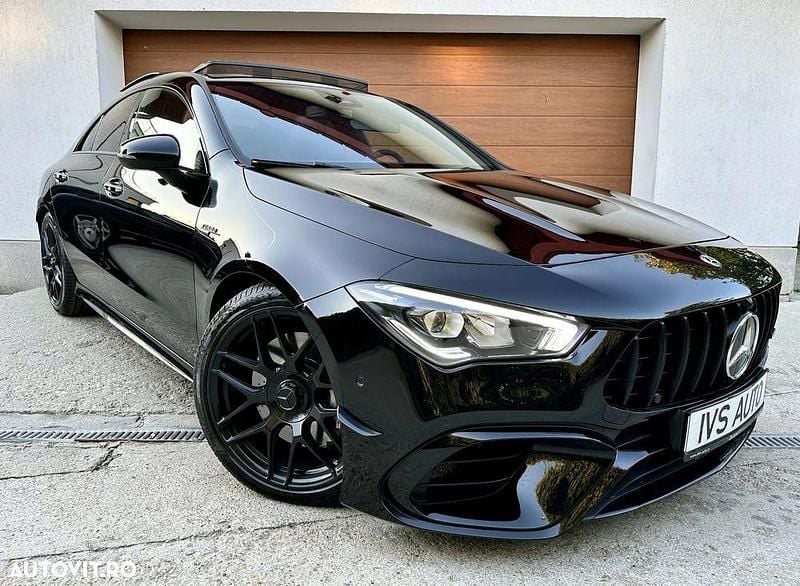 Negru Utilizat 2020 Mercedes CLA45 AMG AMG Coupe | 40.990 EUR (Super Preț) - Imagine 1/4