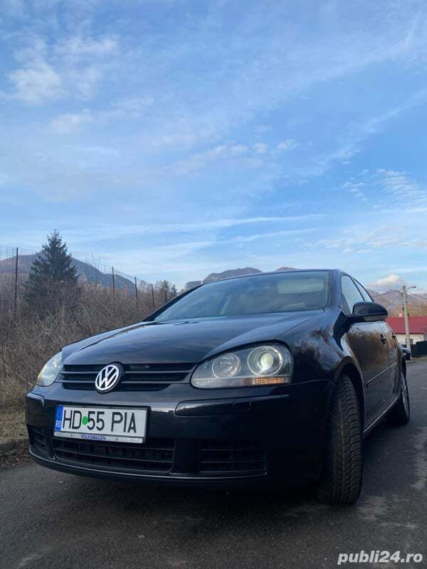 Negru Utilizat 2004 VW Golf V Hatchback | 2.700 EUR (Preț OK) - Imagine 1/4