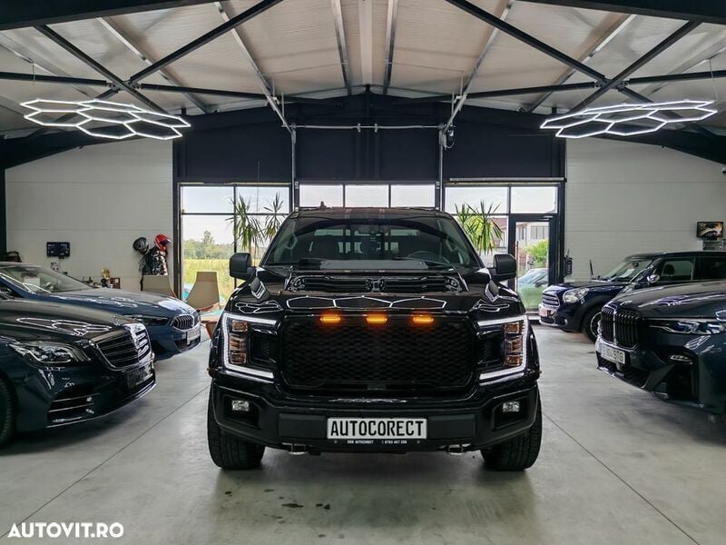 Negru Utilizat 2020 Ford F-150 Pickup | 49.005 EUR - Imagine 1/4